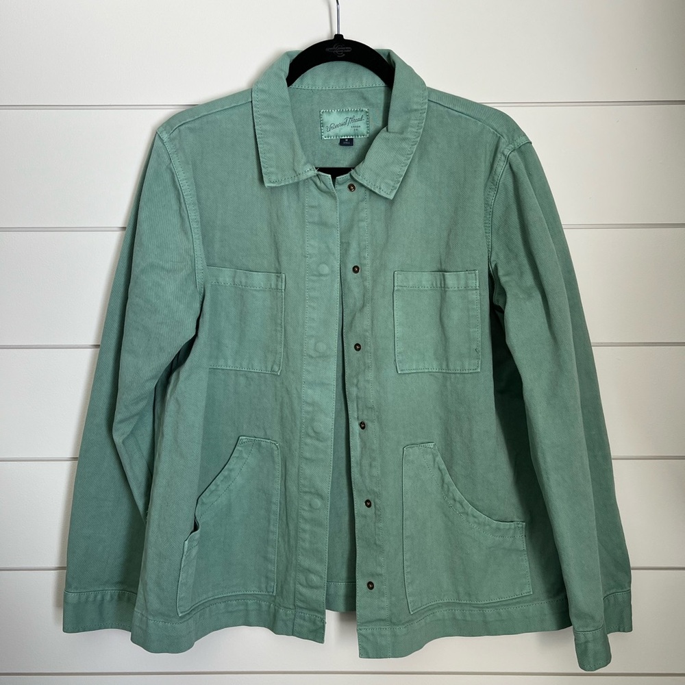 Universal Thread Green Utility Jacket Versatile Design
